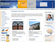 Tablet Screenshot of fensterfolien-shop.de
